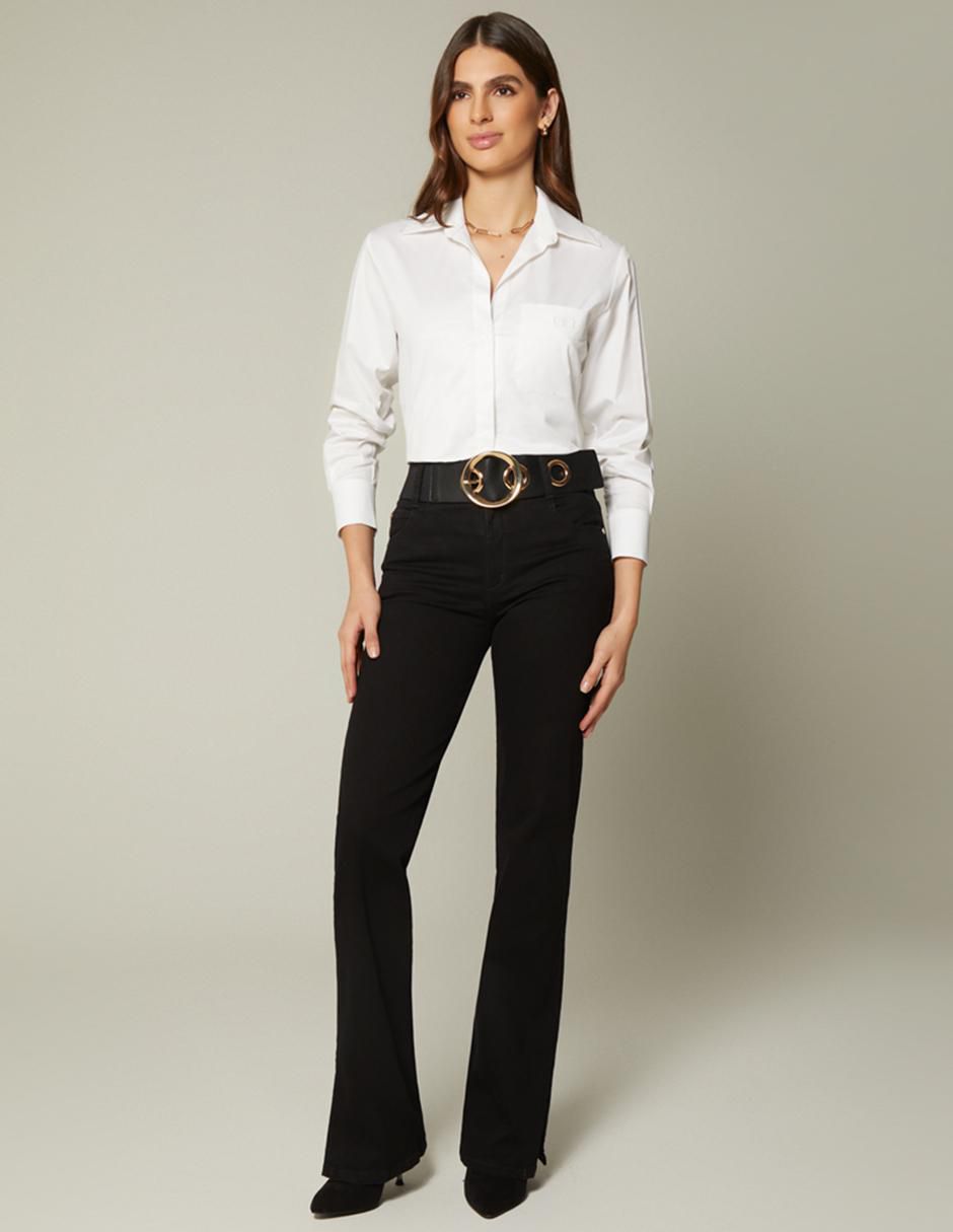 Jeans bota para mujer