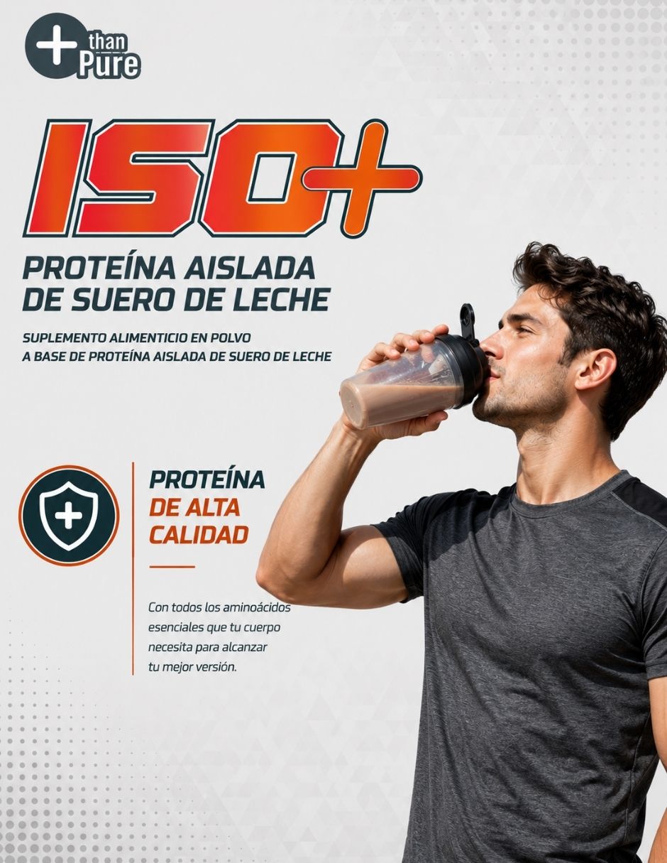 ISO+ Fit Nutrition con calcio sabor cereza de 2.2 kg
