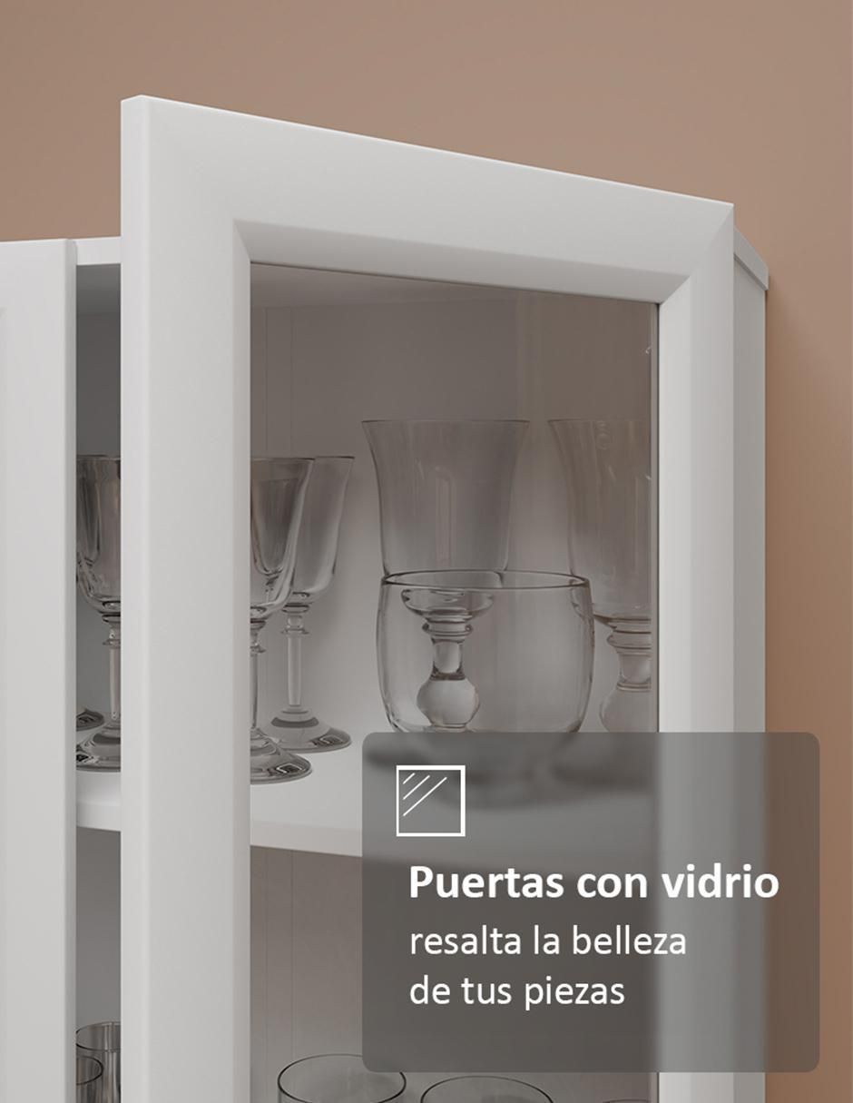 Vitrina armable de aglomerado 10