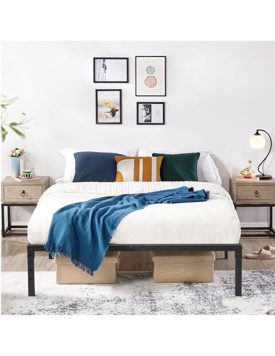 Base para cama armable Kiela Home Make de metal matrimonial