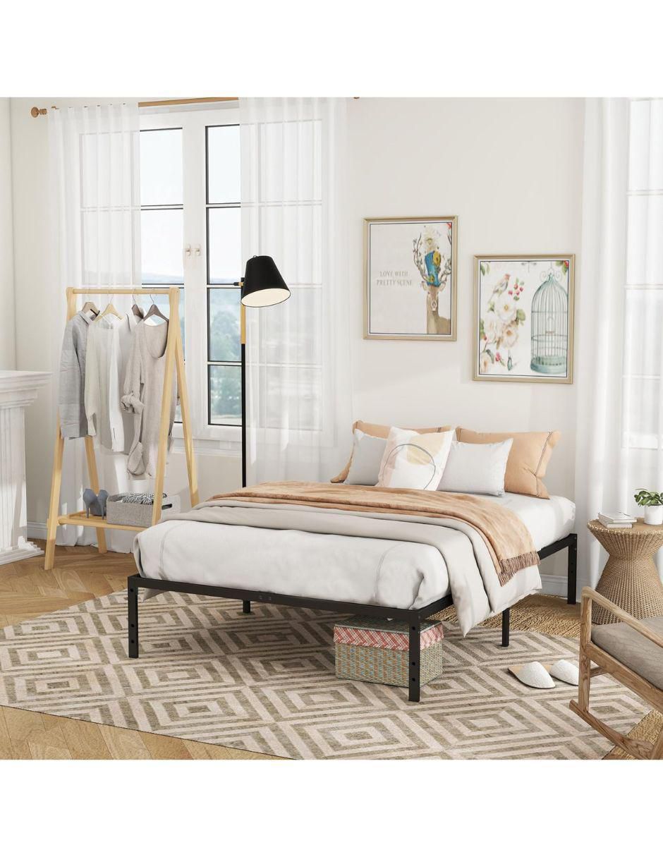 Base para cama armable Kiela Home Make de metal matrimonial
