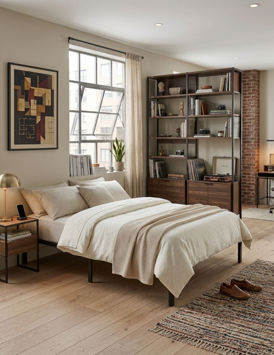 Base para cama armable Kiela Home Make de metal matrimonial