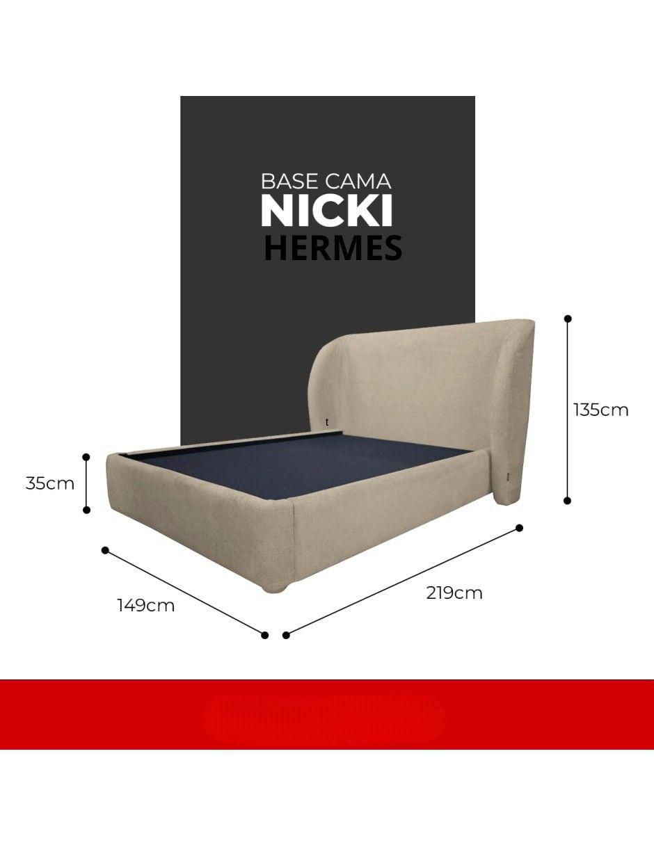 Cama nicky de mdf queen size 7