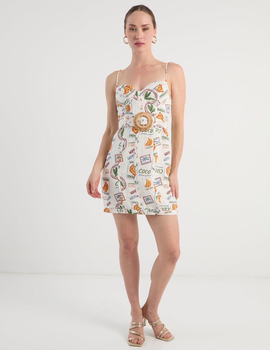 Vestido mini casual para mujer 2