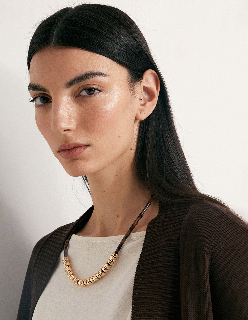 Suéter cuello abierto para mujer