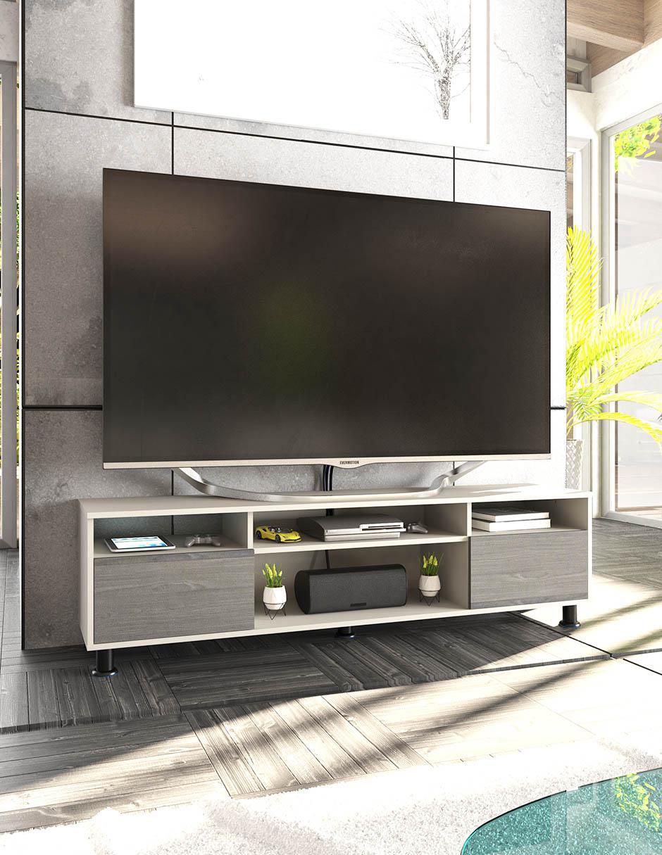 Mueble de TV armable de aglomerado