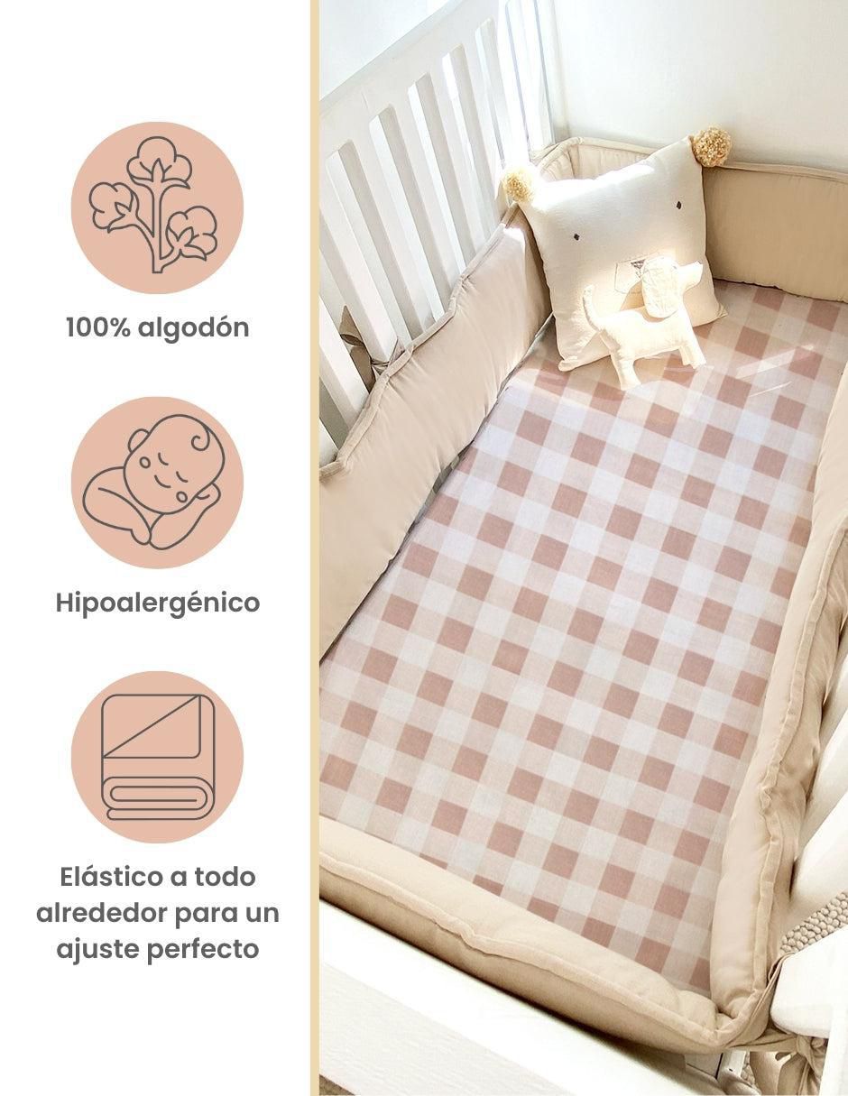 Juego de cuna infantil unisex 4 piezas 5
