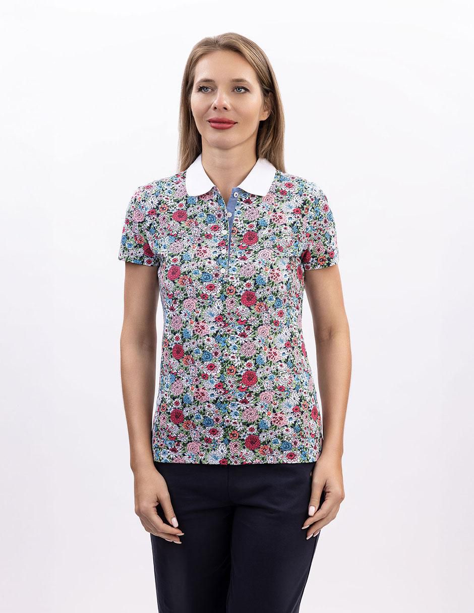 Playera tipo polo Nautica para mujer