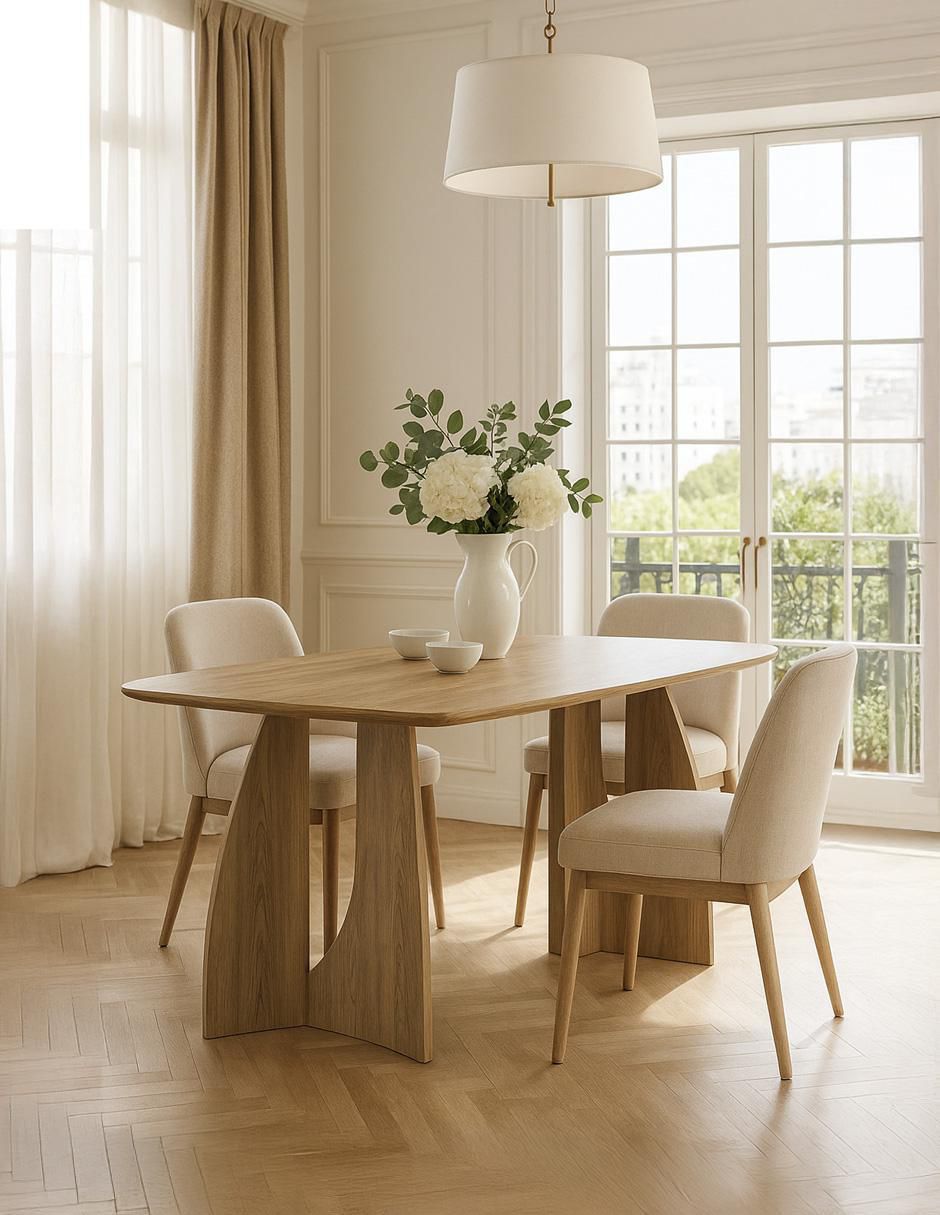 Mesa de comedor armable arcadia