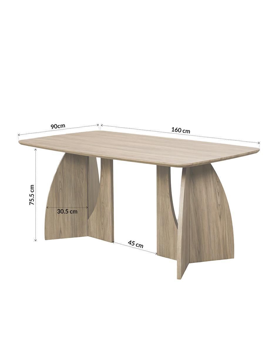 Mesa de comedor armable arcadia 8