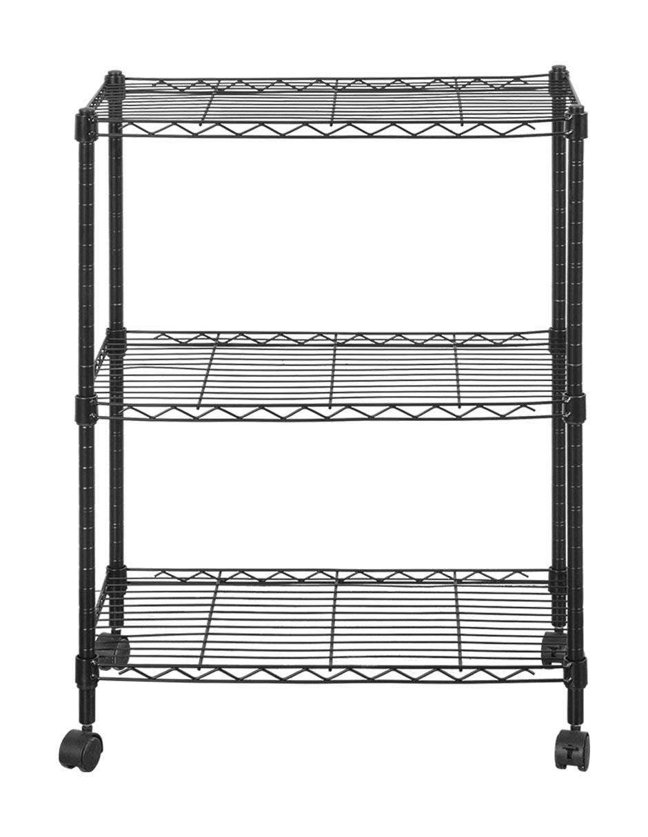 Carro de servicio áreas múltiples Cantia Enna aluminio