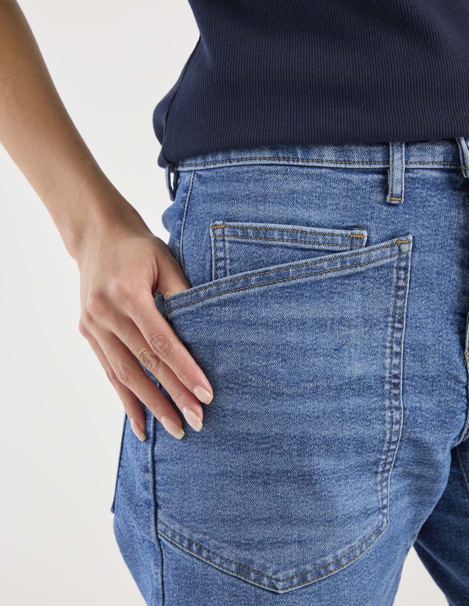 Jeans carpenter amplio Bcbgmaxazria para mujer