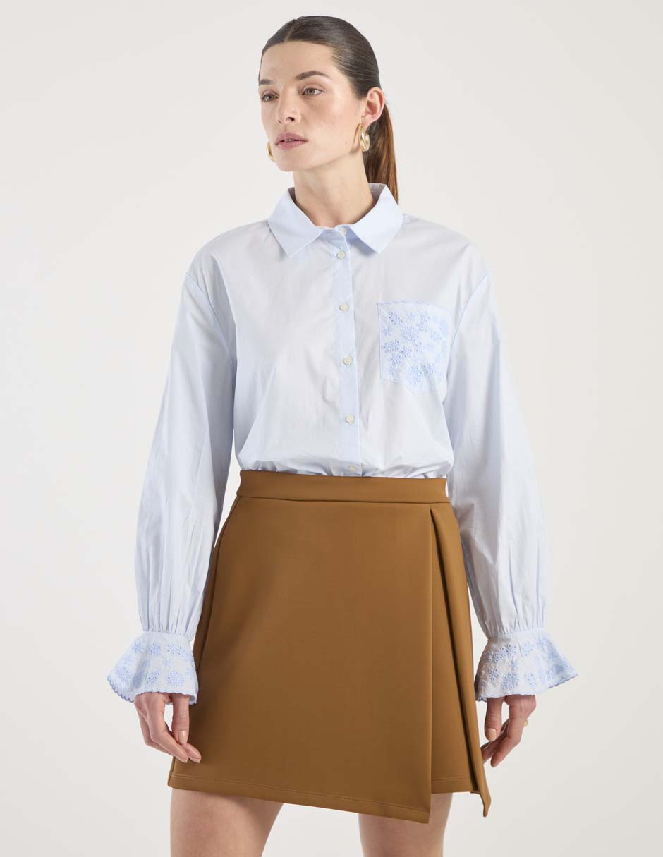 Blusa manga larga para mujer 1