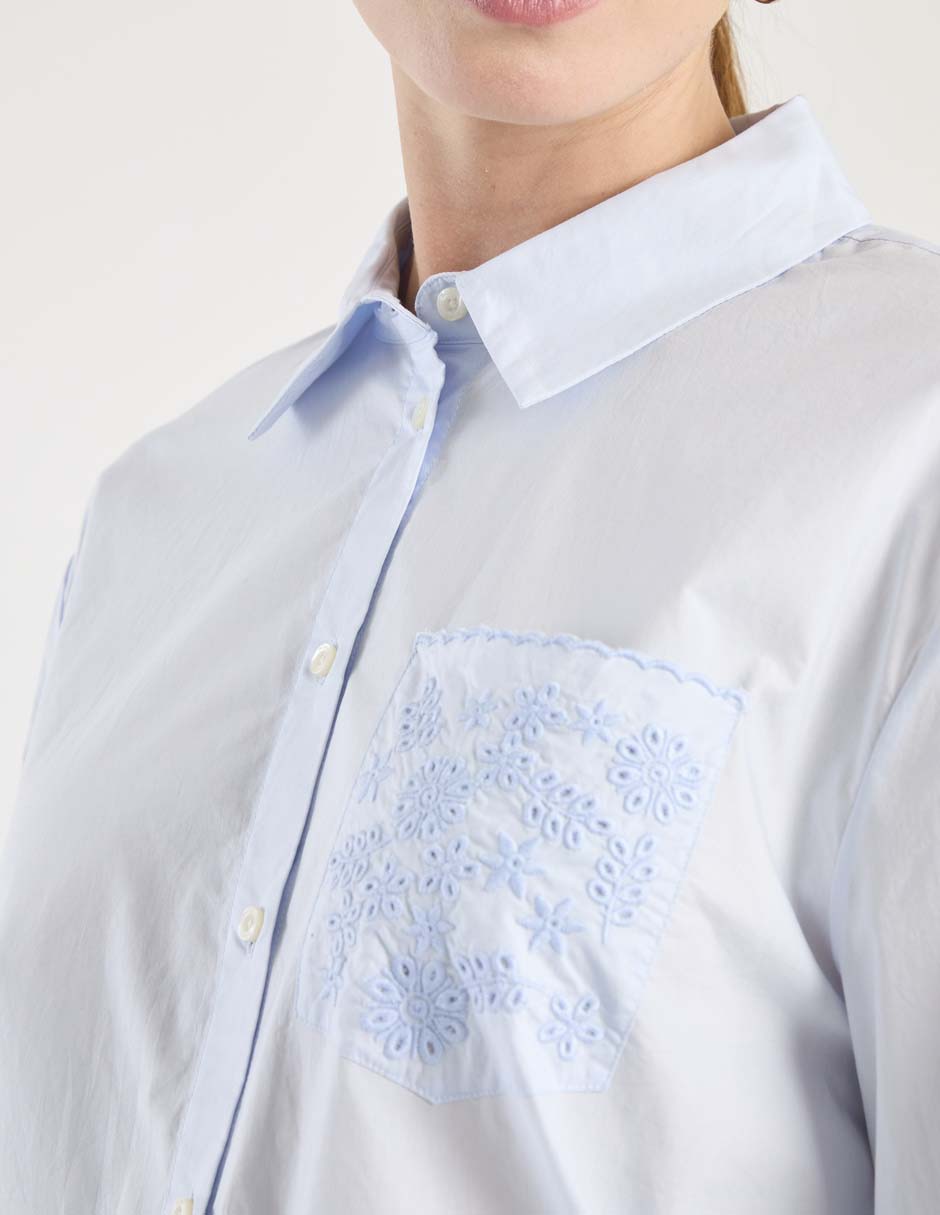 Blusa manga larga para mujer 8