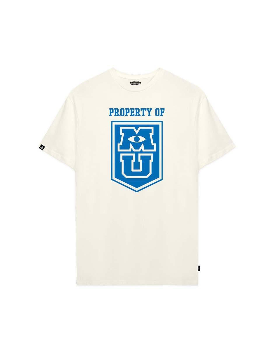 Playera manga corta Monsters University cuello redondo mujer
