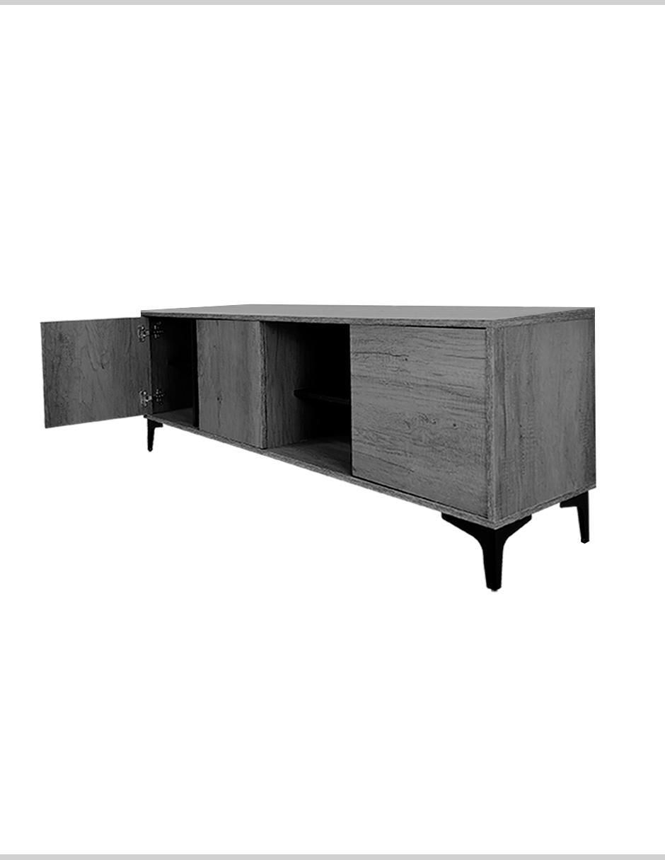 Mueble de TV armable Emir de melamina 5