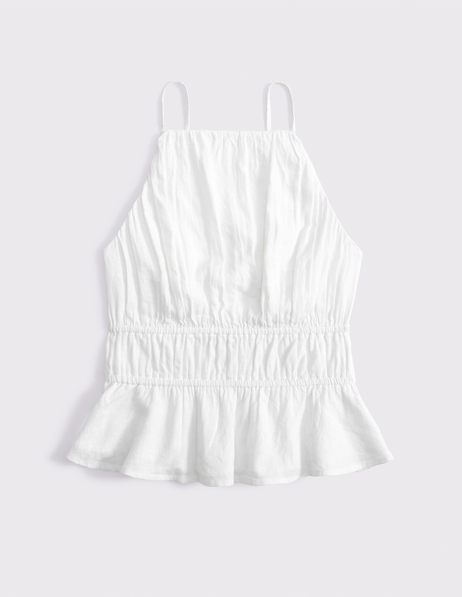 Top escote regular tirante ajustable