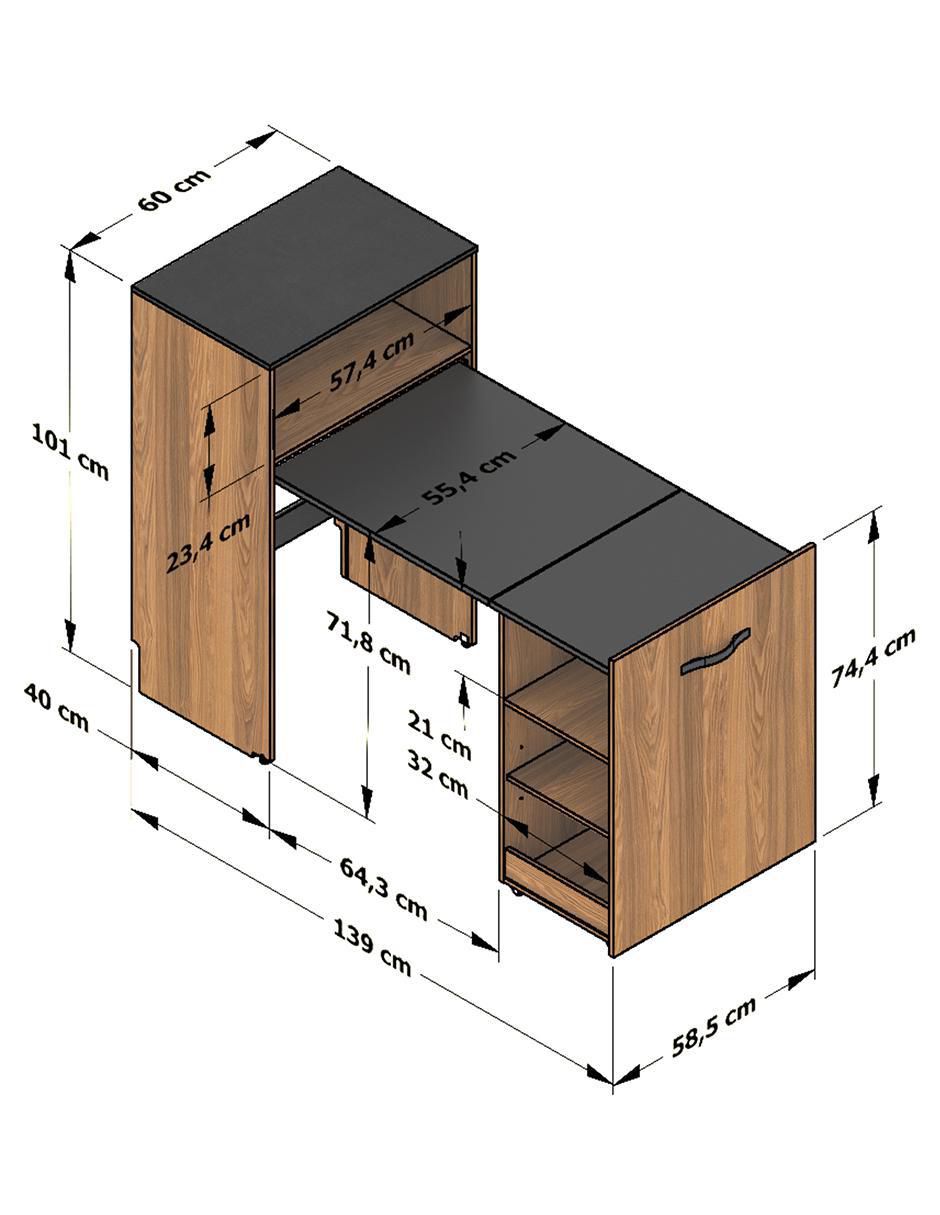 Mesa plegable Omba 12