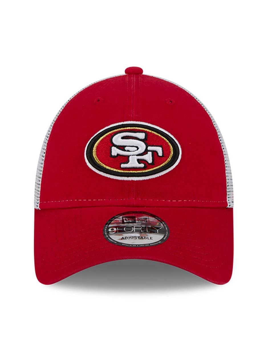 Gorra visera curva snapback para fútbol americano Evergreen San Francisco 49ers para hombre 3