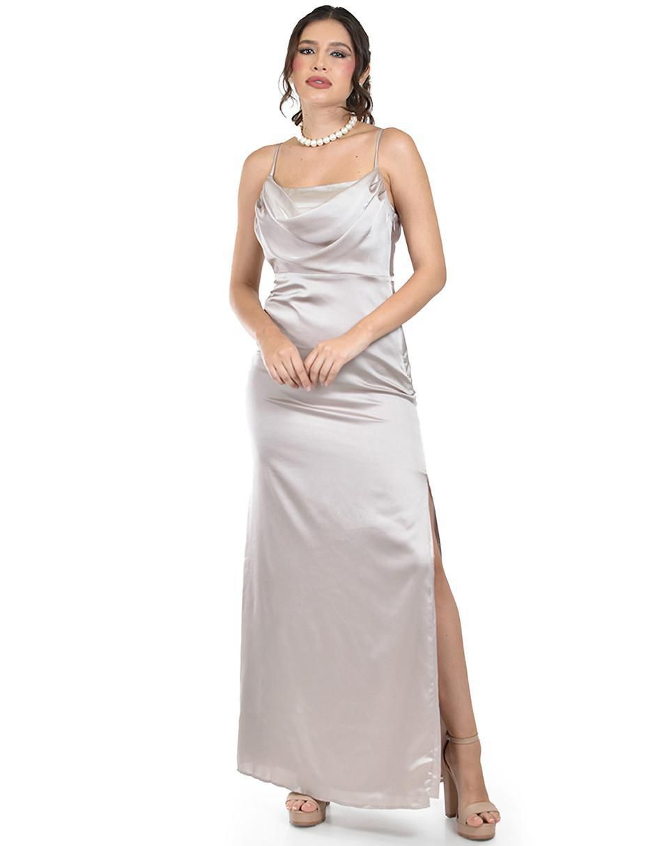 Vestido maxi de fiesta escote Cuadrado Vestido maxi de fiesta escote Cuadrado