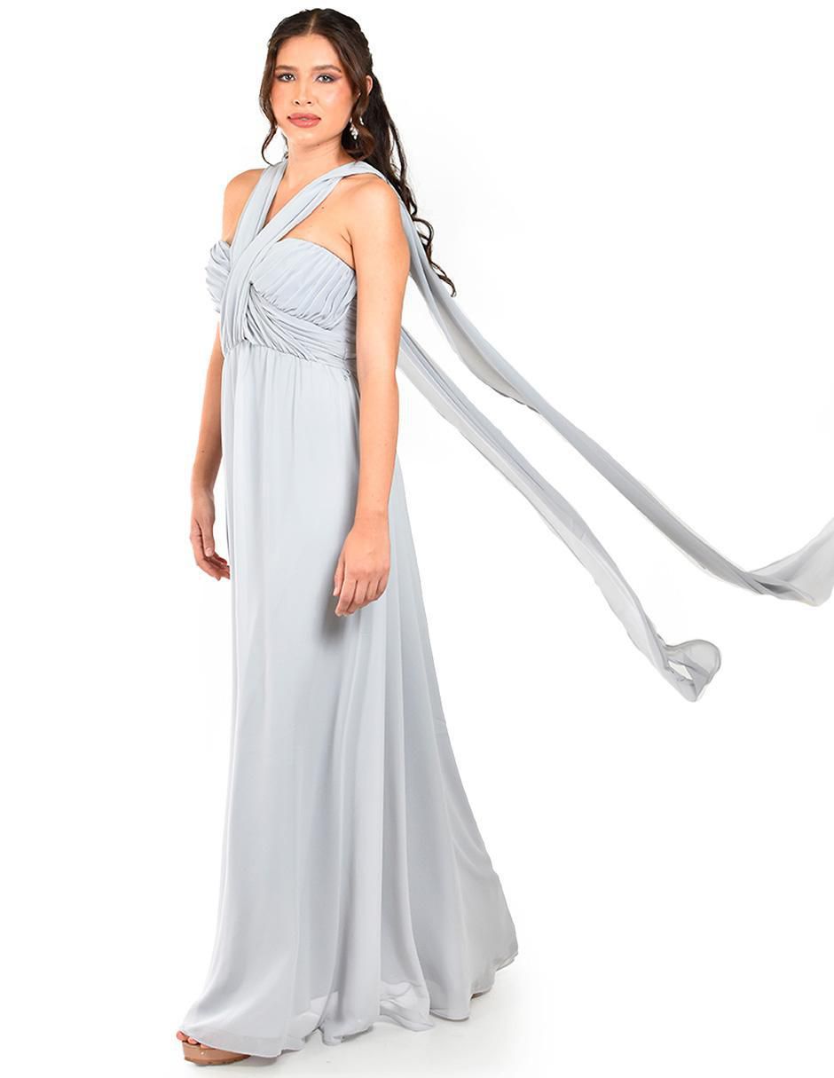 Vestido maxi de fiesta escote Corazón 6