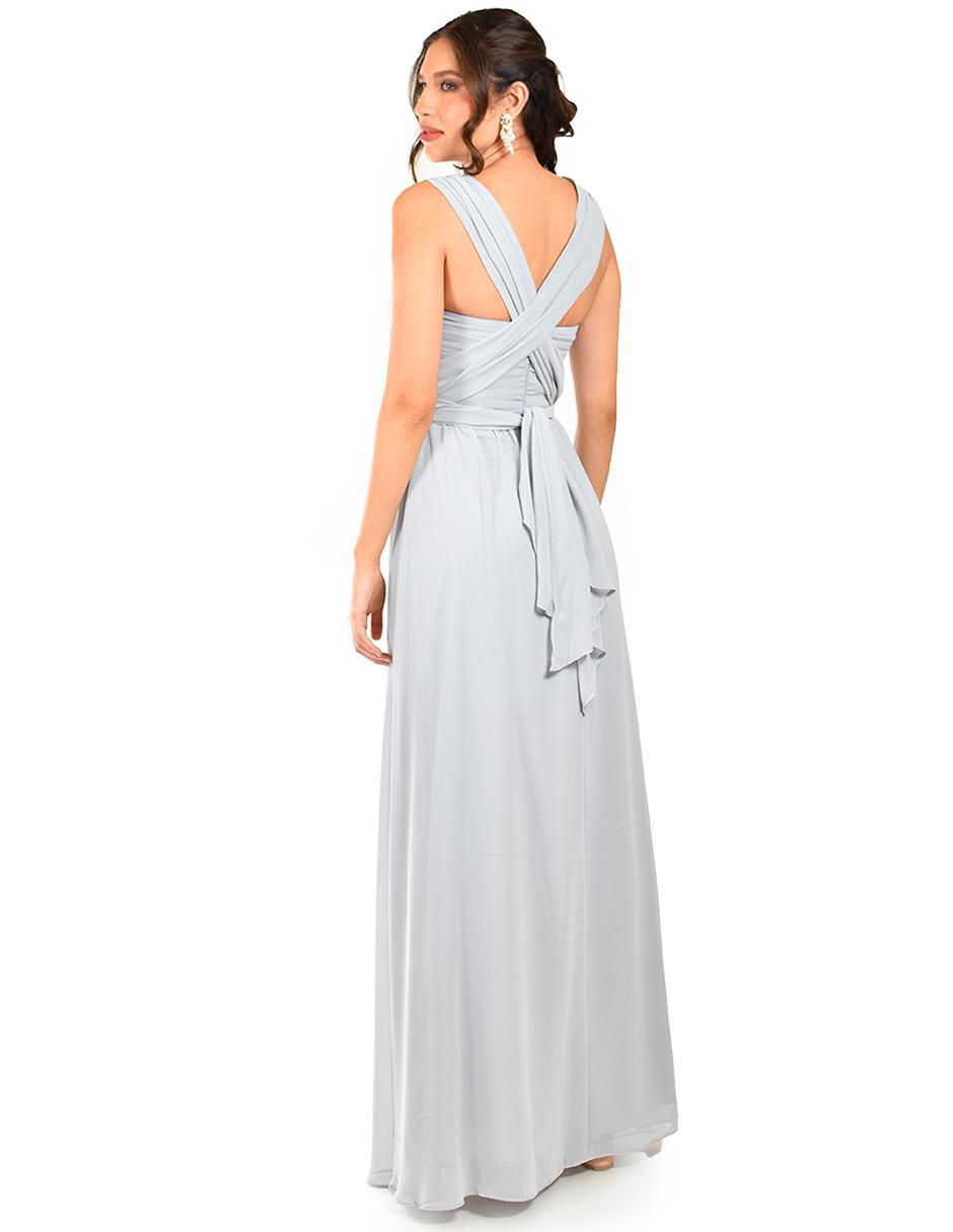 Vestido maxi de fiesta escote Corazón 5