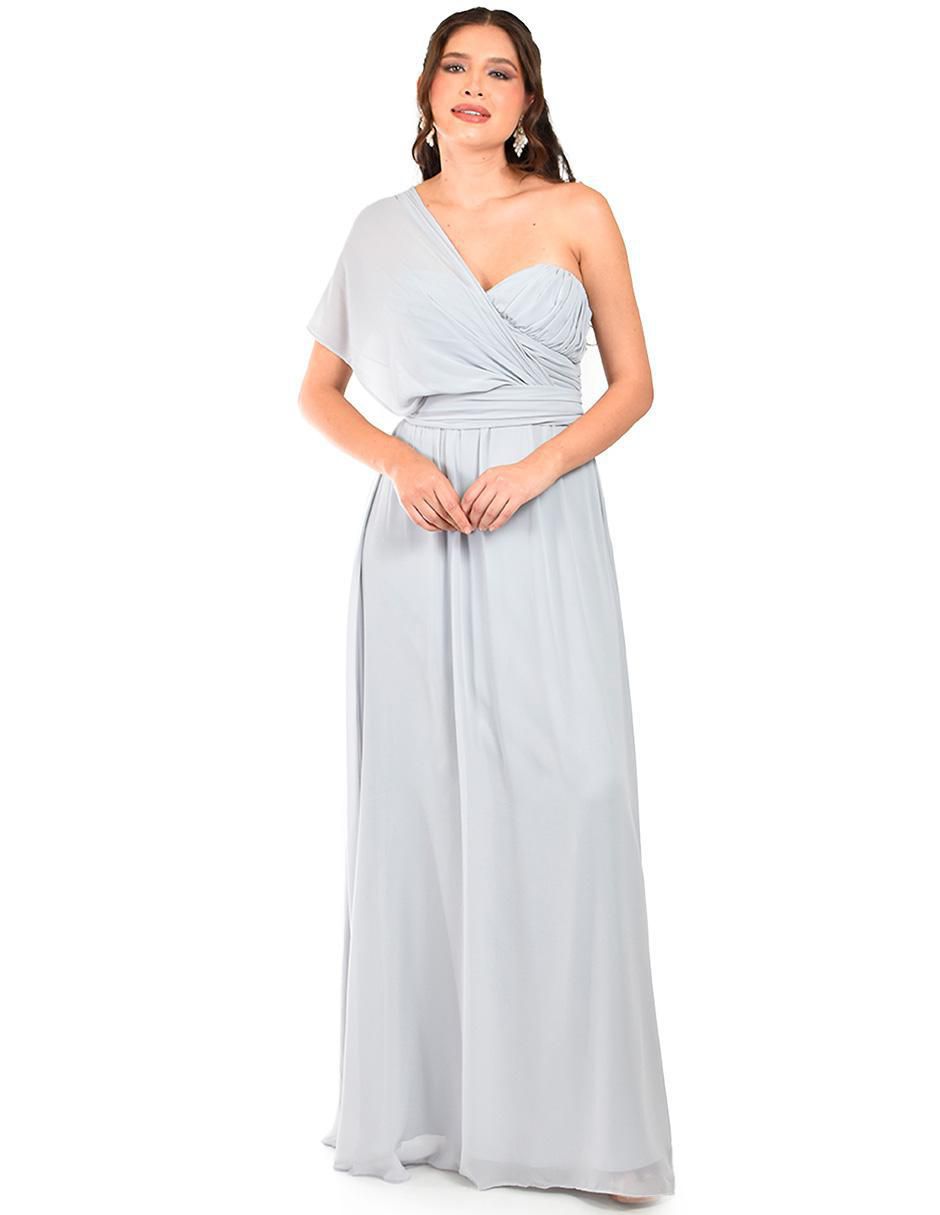 Vestido maxi de fiesta escote Corazón 3