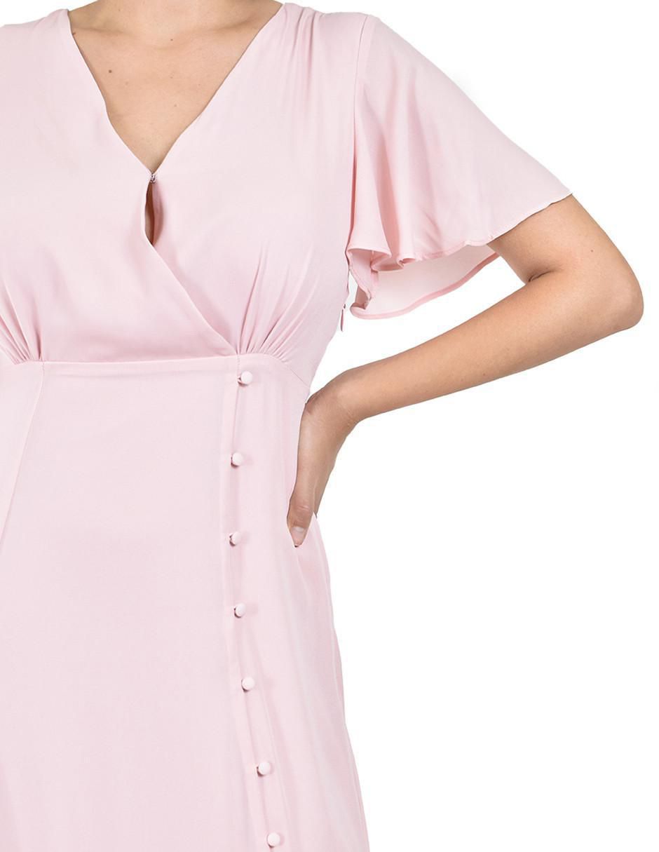 Vestido maxi de fiesta escote V