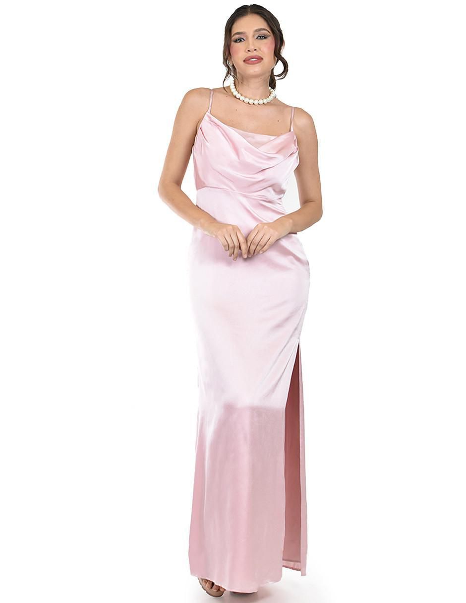 Vestido maxi de fiesta escote Cuadrado Vestido maxi de fiesta escote Cuadrado