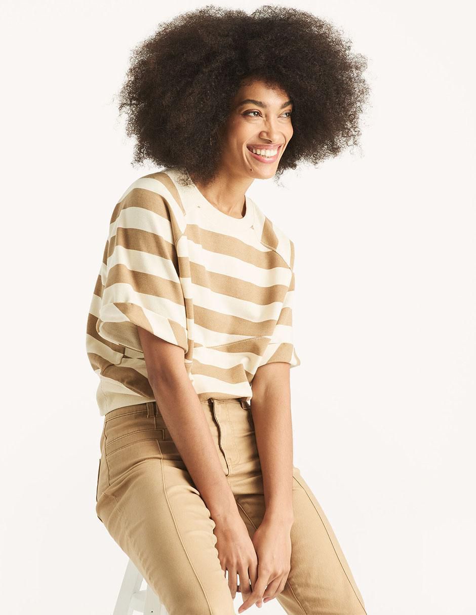Blusa manga al codo para mujer 4