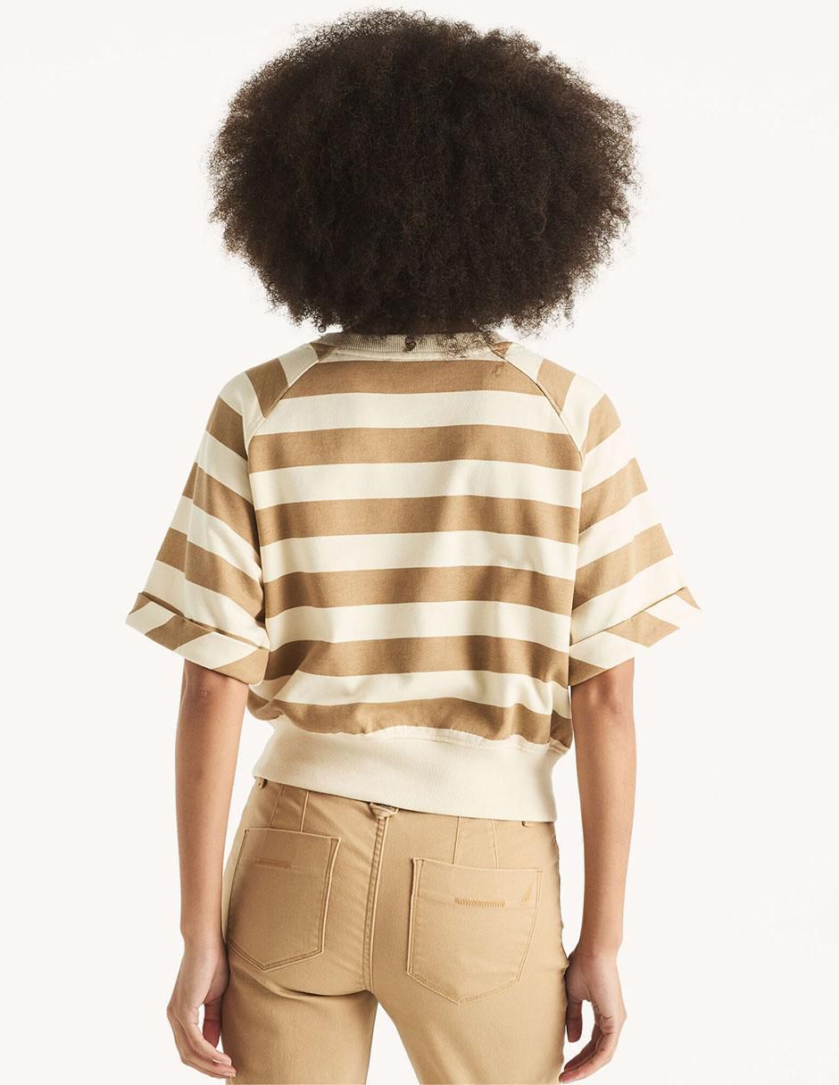 Blusa manga al codo para mujer 5