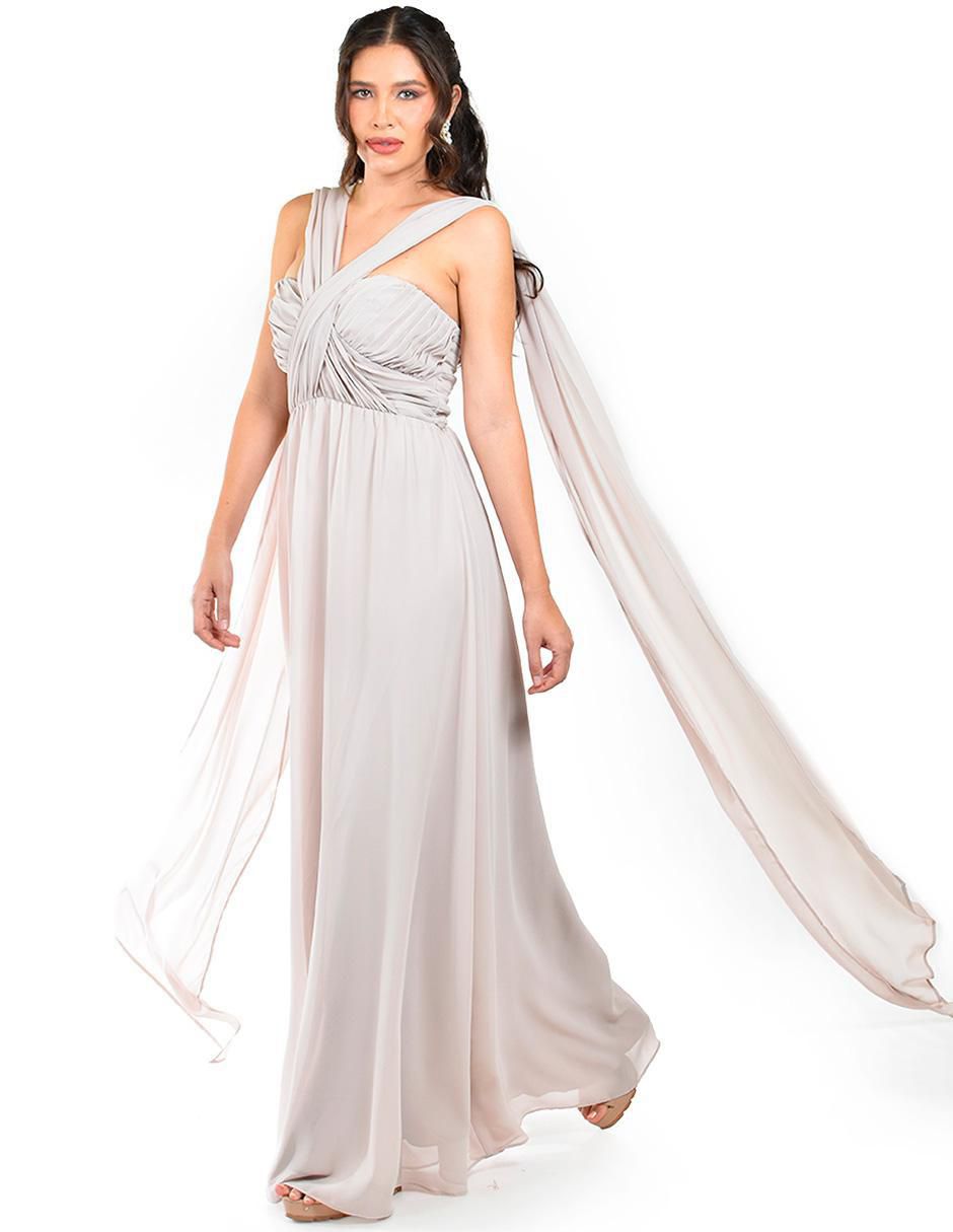 Vestido maxi de fiesta escote Corazón 8