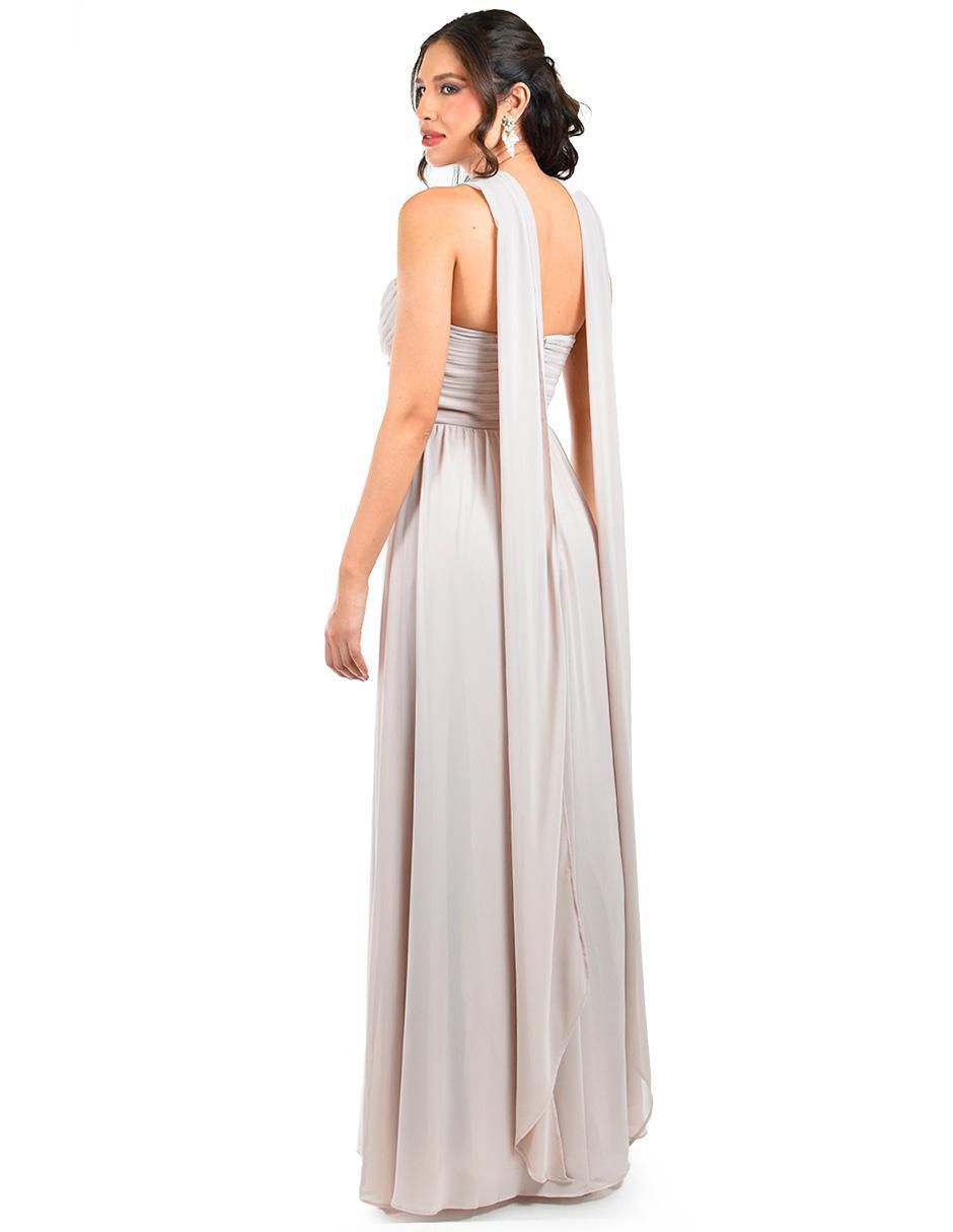Vestido maxi de fiesta escote Corazón 9