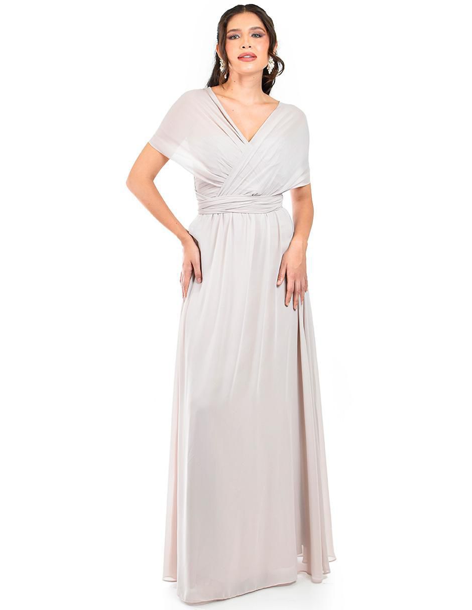 Vestido maxi de fiesta escote Corazón 6