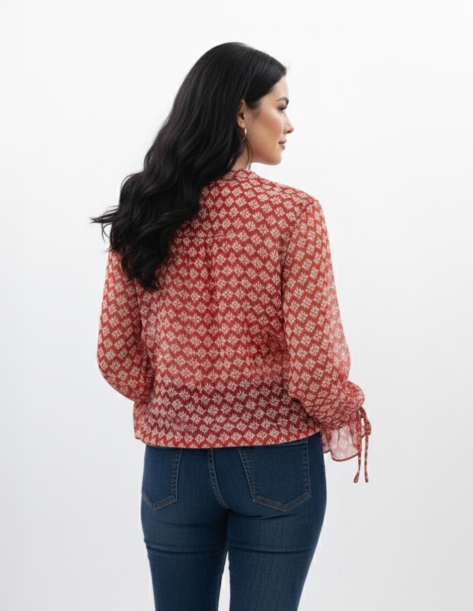 Blusa manga 3/4 para mujer 5