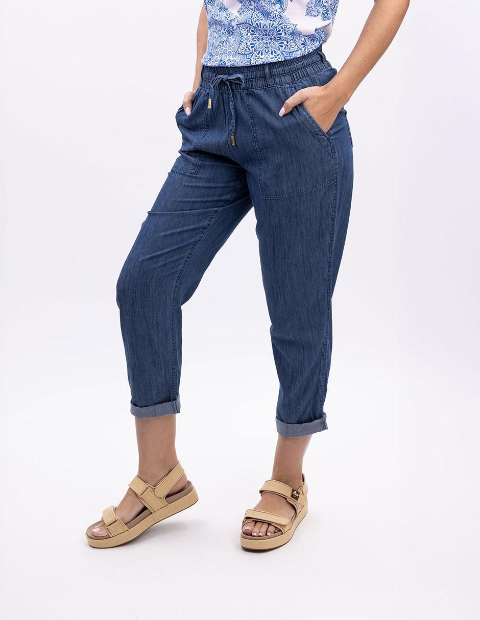 Jeans amplio n5bkc579 para mujer