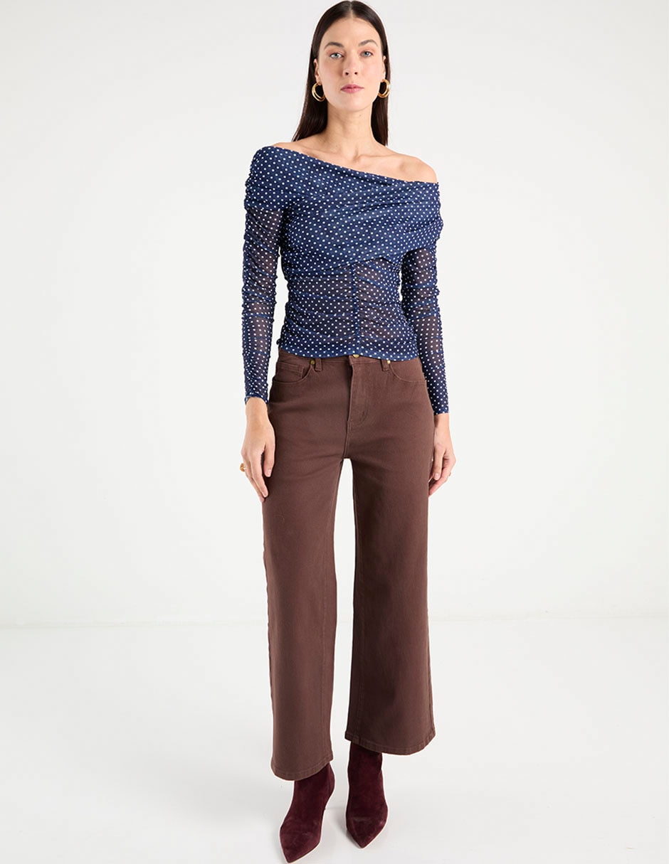 Top Steve Madden escote bardot