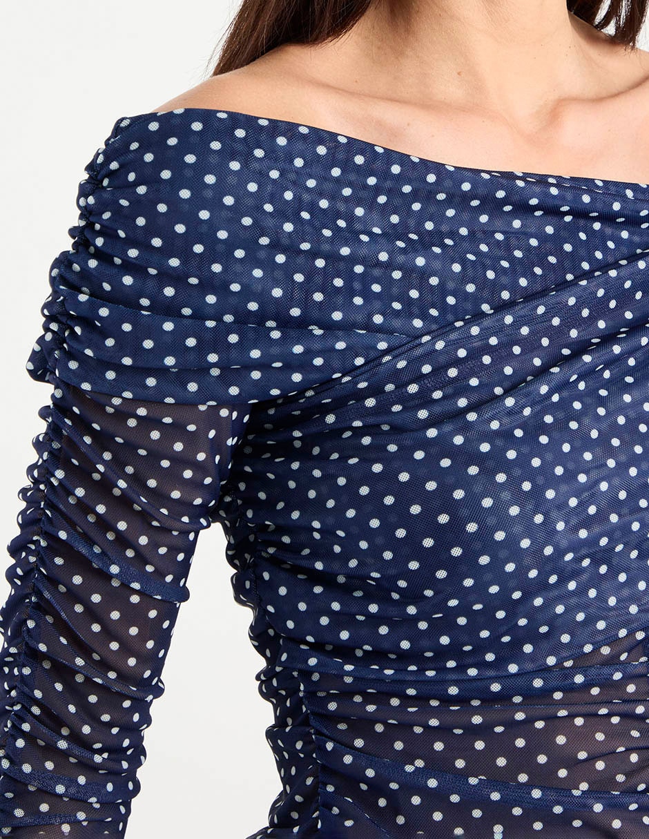 Top Steve Madden escote bardot