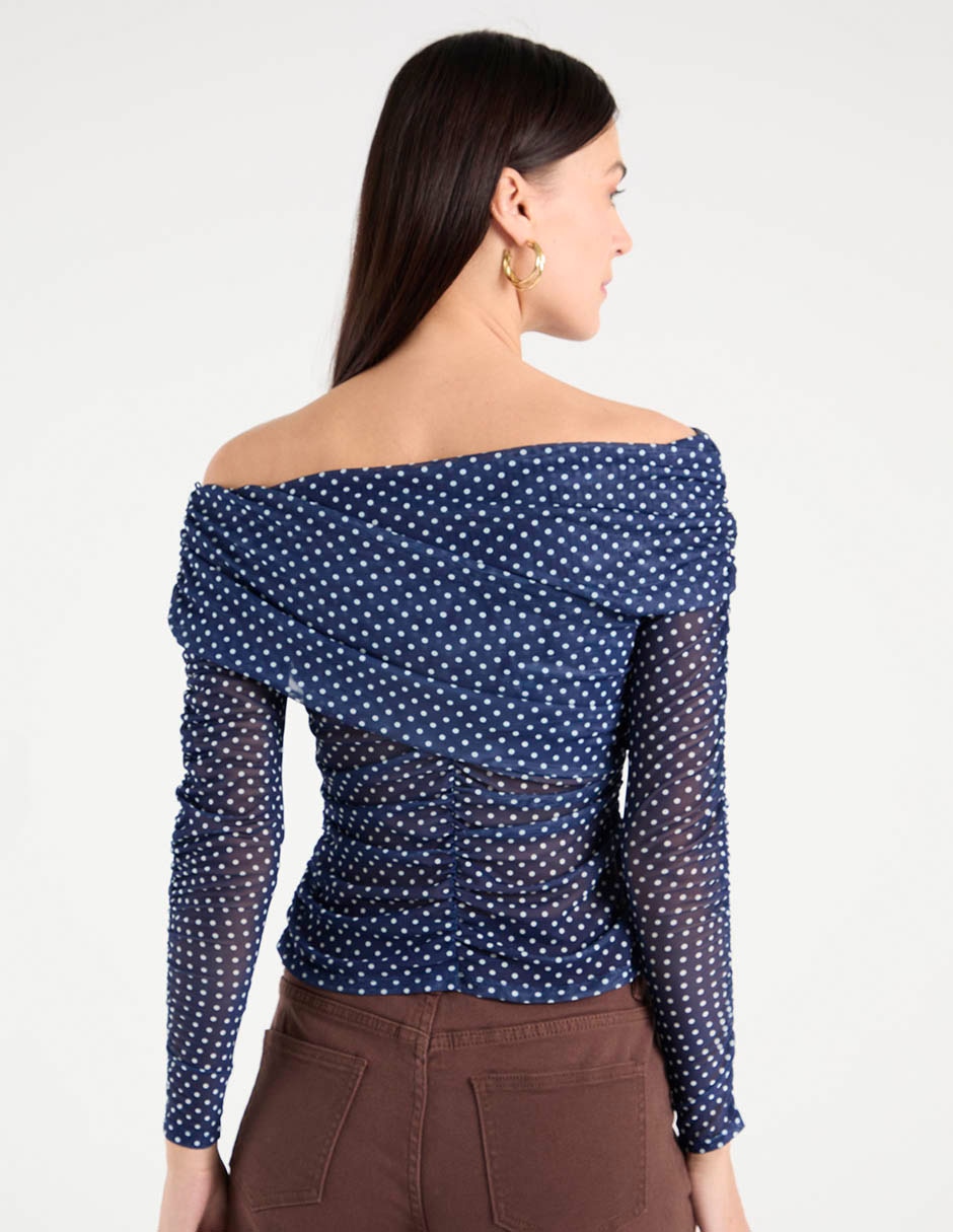 Top Steve Madden escote bardot