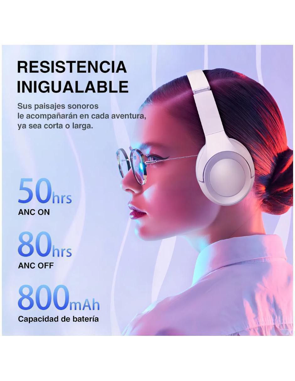 Audífonos Over-Ear alámbrica e inalámbrica con cancelación de ruido 7