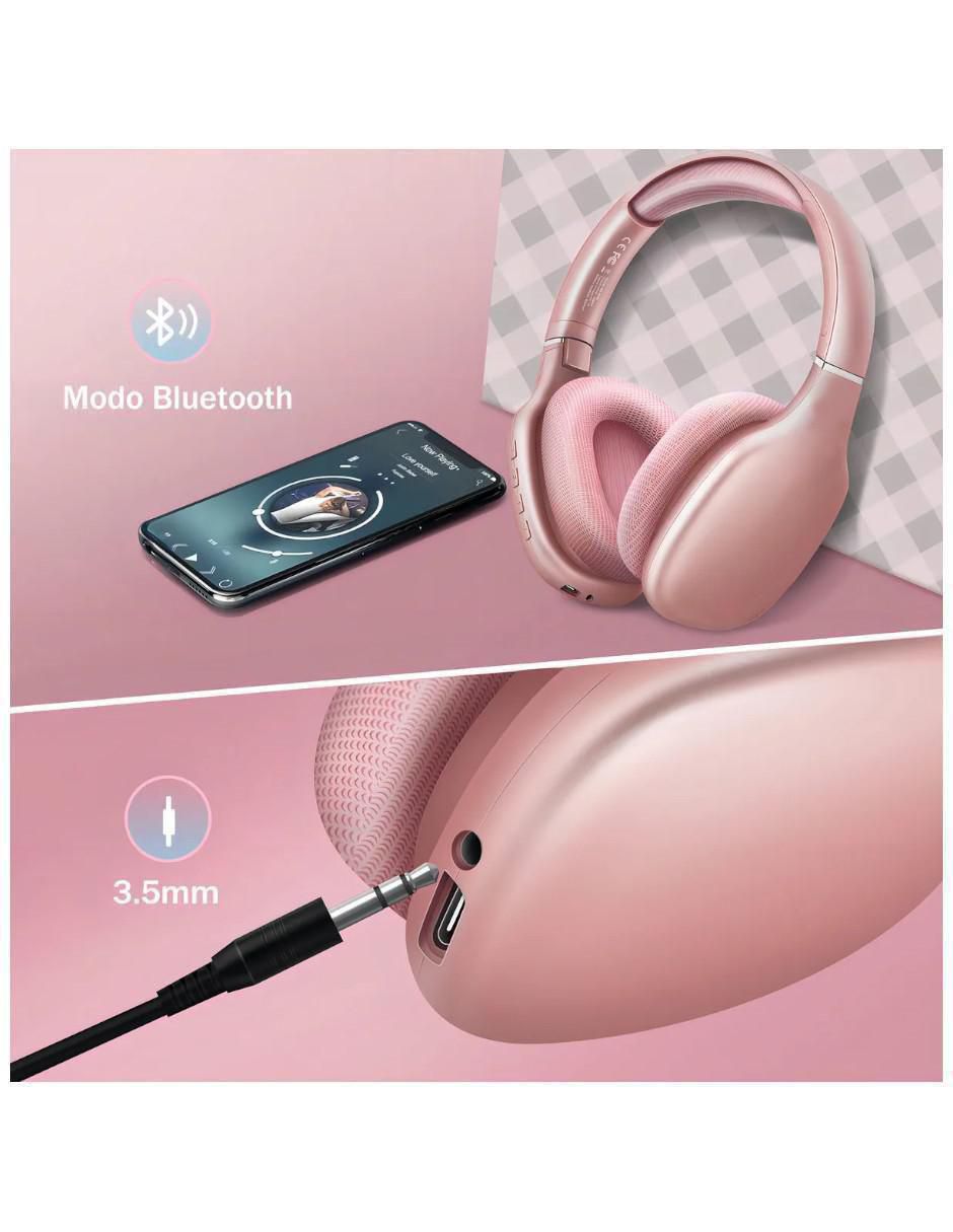 Audífonos Over-Ear Belug alámbrica e inalámbrica con cancelación de ruido