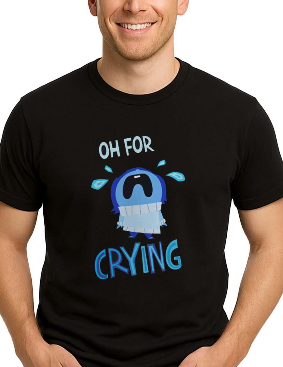 Playera disney intensamente cuello redondo para hombre