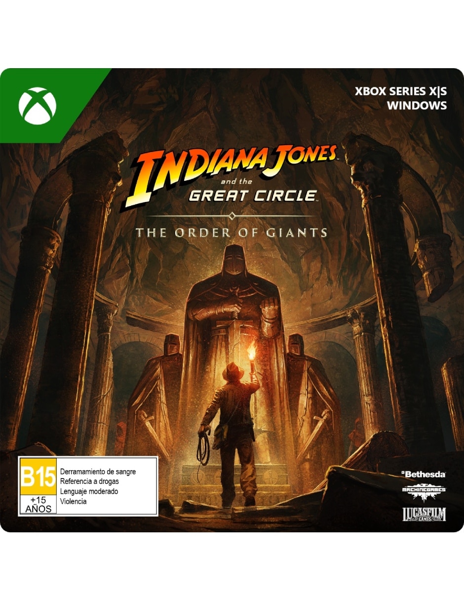 Indiana Jones and the Great Circle: The Order of Giants Xbox estándar para Xbox Series S/X y Windows Indiana Jones and the Great Circle: The Order of Giants Xbox estándar para Xbox Series S/X y Windows