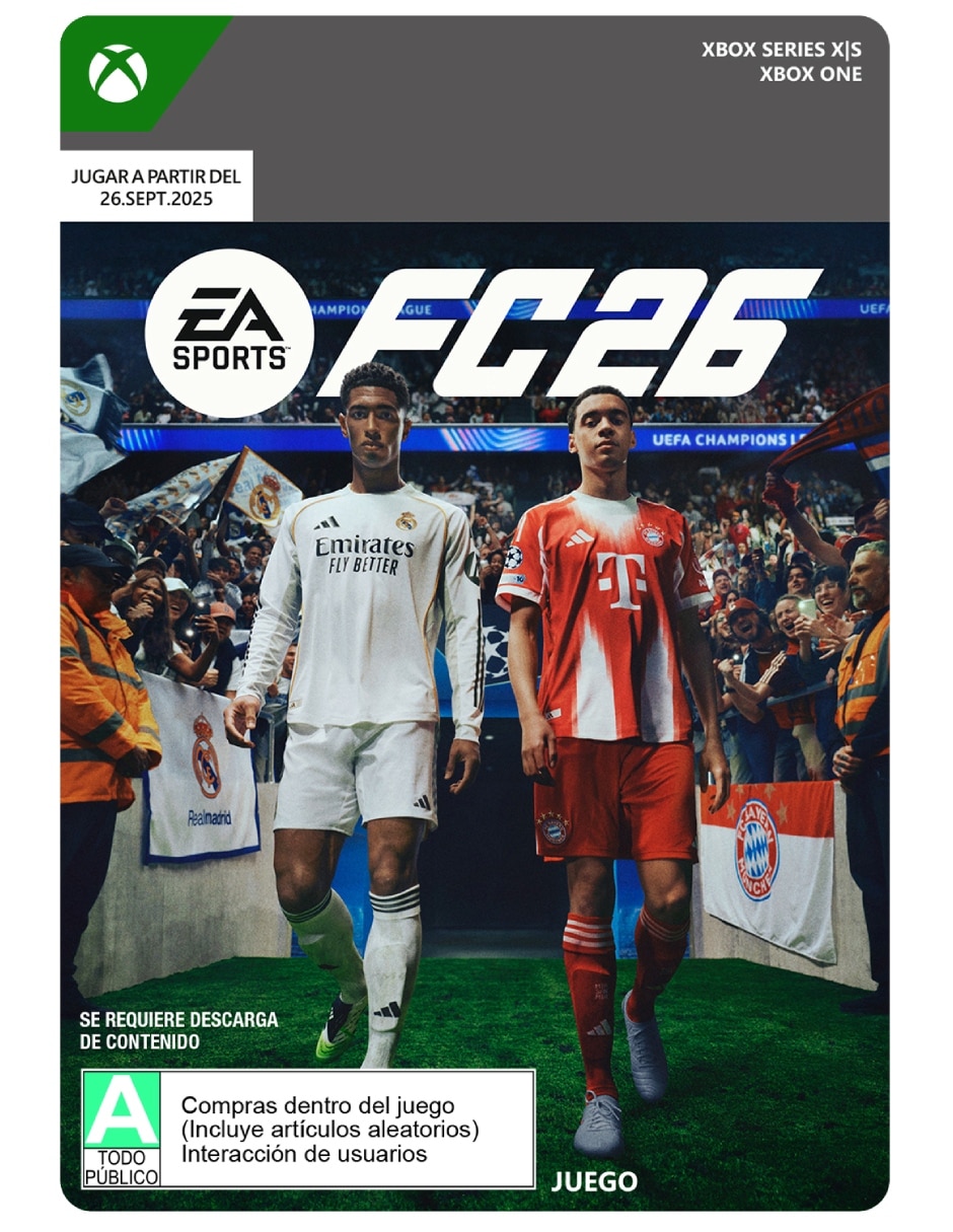 EA Sports FC 26 para Xbox series X/S y Xbox One EA Sports FC 26 para Xbox series X/S y Xbox One