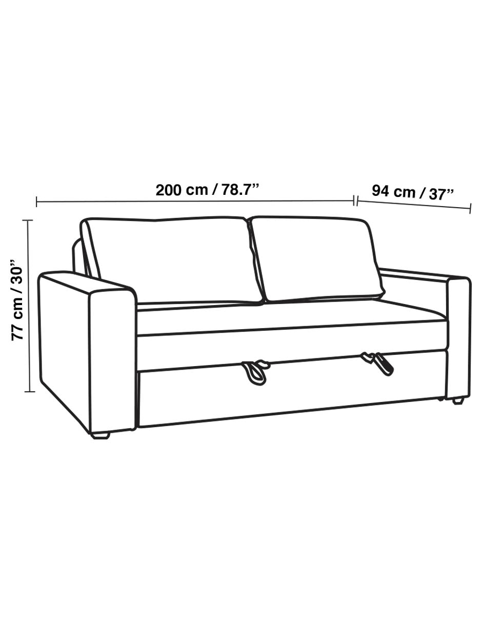 Sofá cama Trinity 11