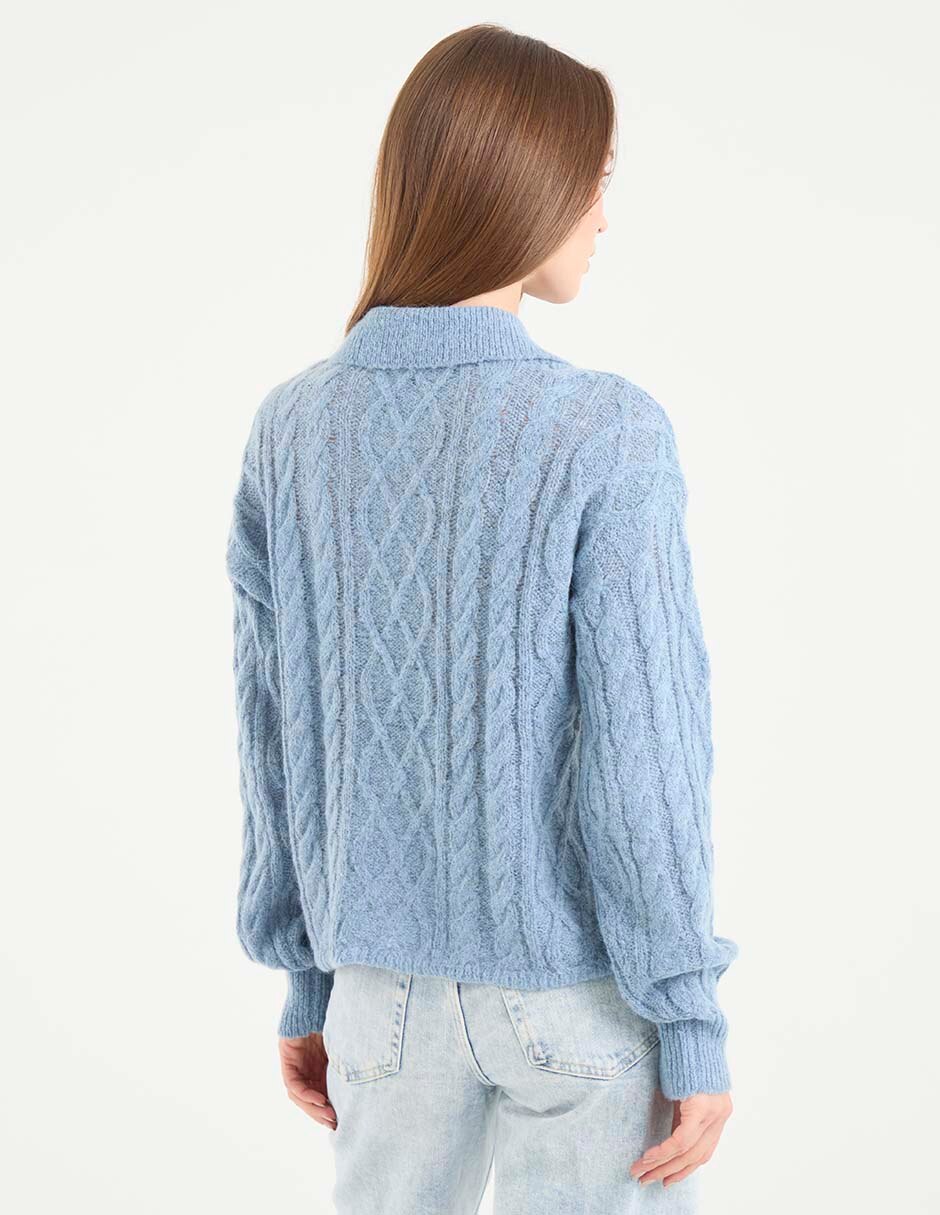 Suéter Scotch & cuello camisero para mujer 5