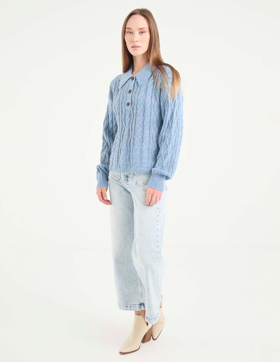 Suéter Scotch & cuello camisero para mujer 6