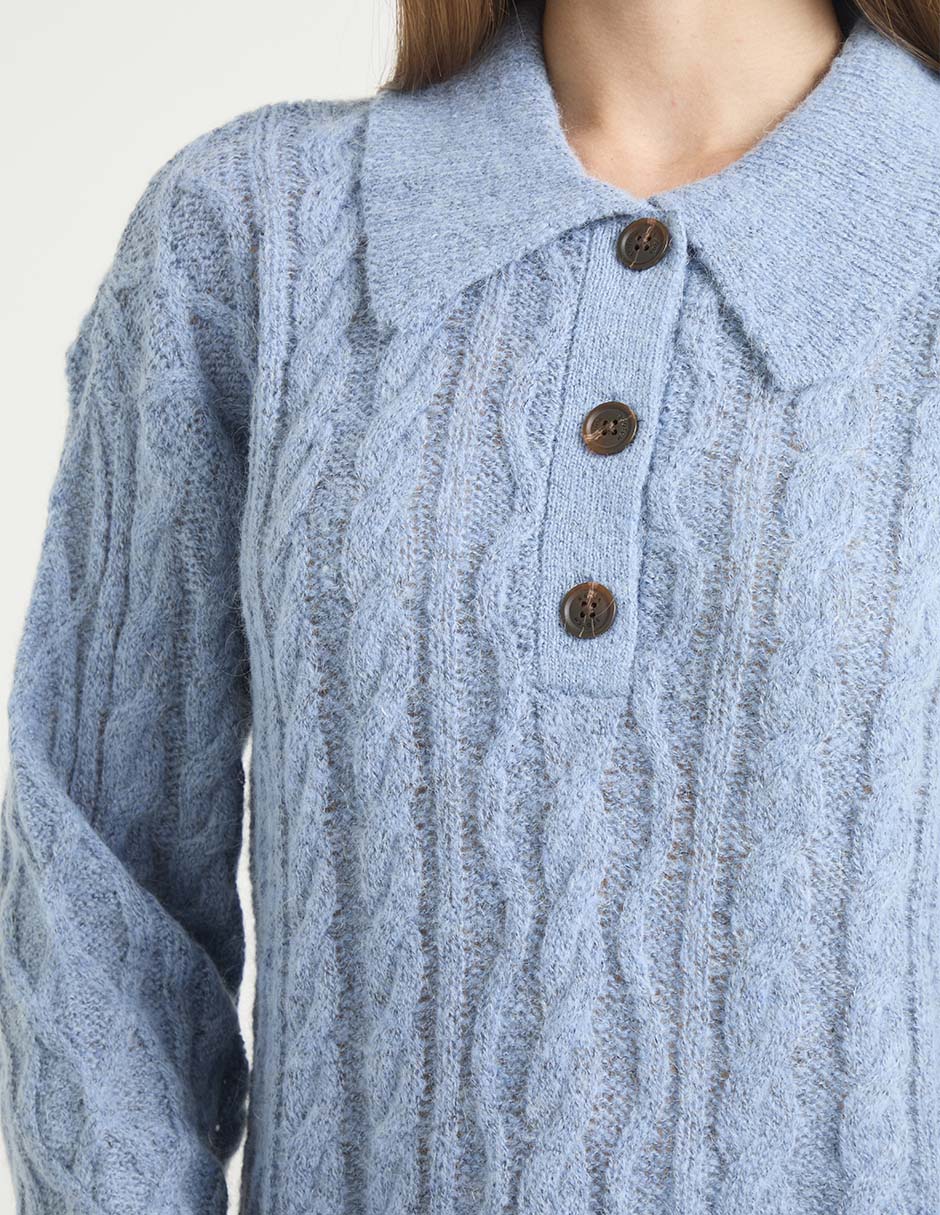 Suéter Scotch & cuello camisero para mujer 7