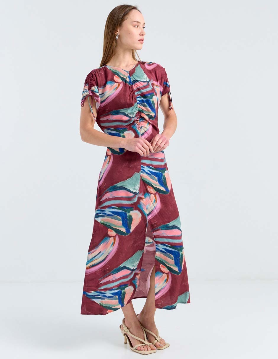 Vestido crop casual Scotch & para mujer 6
