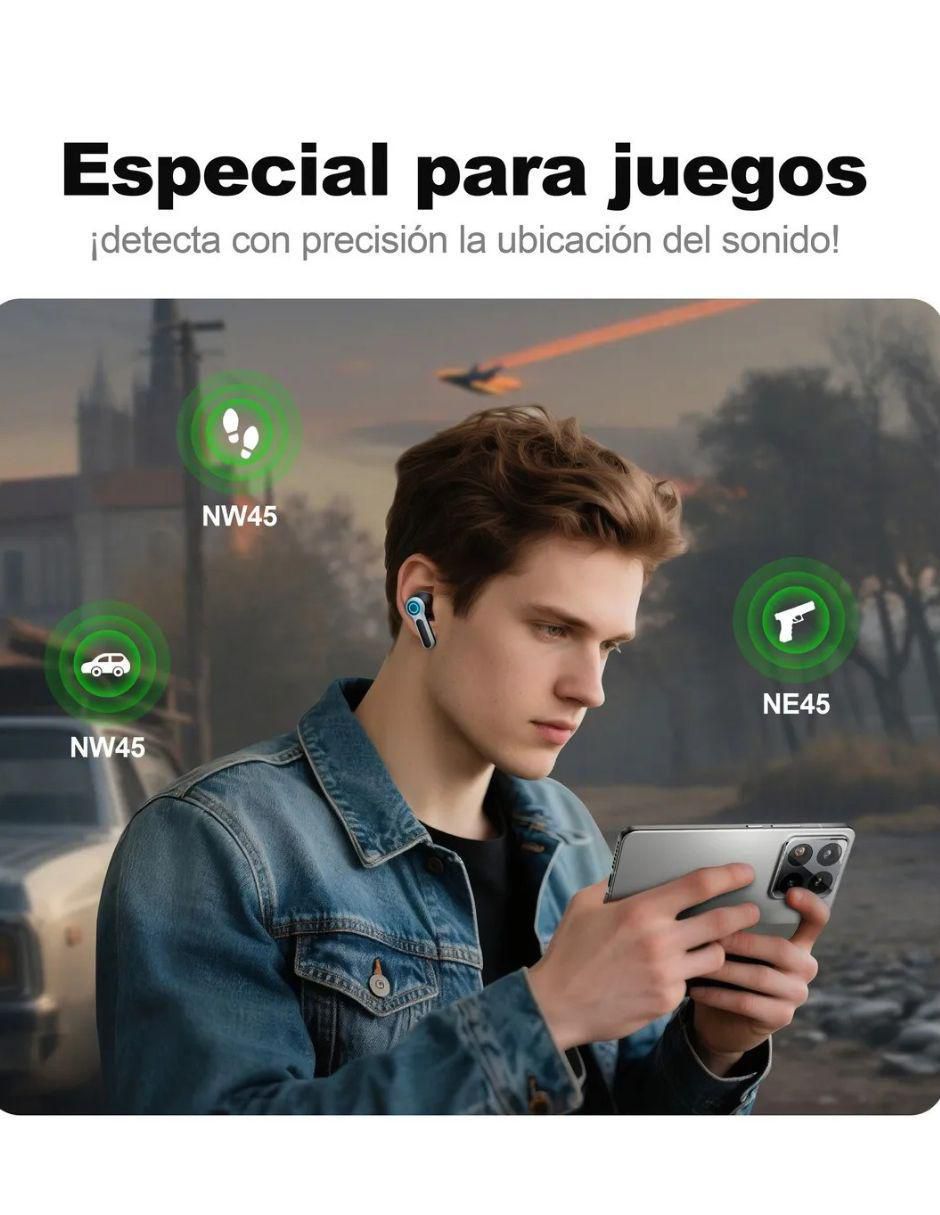Audífonos In-Ear inalámbrica con cancelación de ruido 7